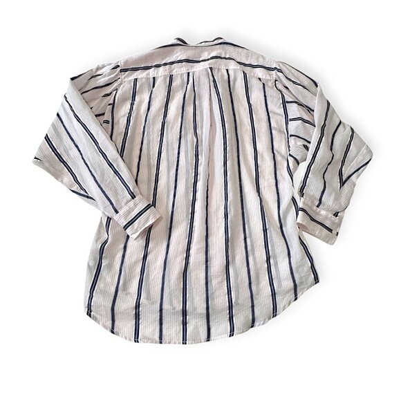 Isabel Marant Etoile Pink Satchell Stripe Shirt, Size US2, FR34, New with tag, - Picture 7 of 16